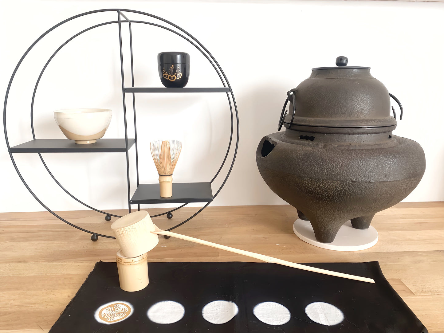Atelier privé de pâtisserie japonaise avec cérémonie du thé japonais