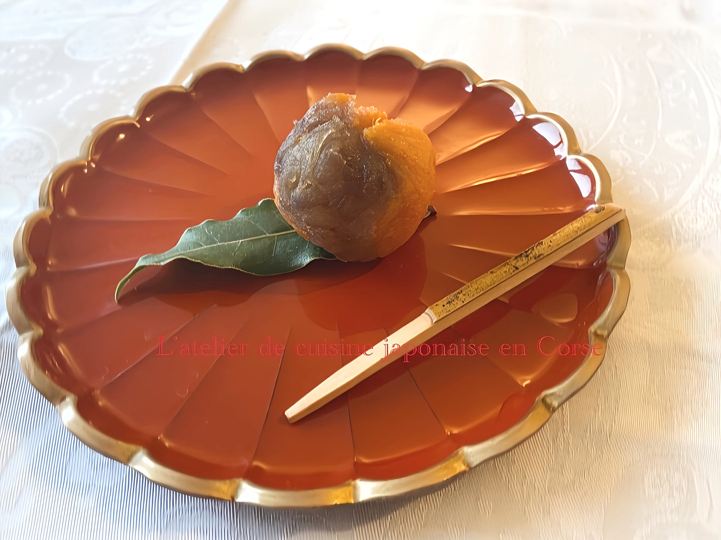 Atelier de pâtisserie japonaise avec cérémonie du thé japonais