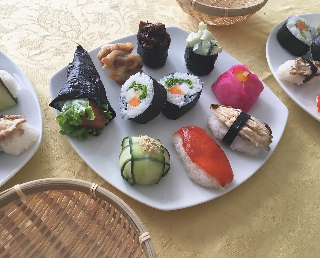 Atelier de cuisine végétalienne  japonaise