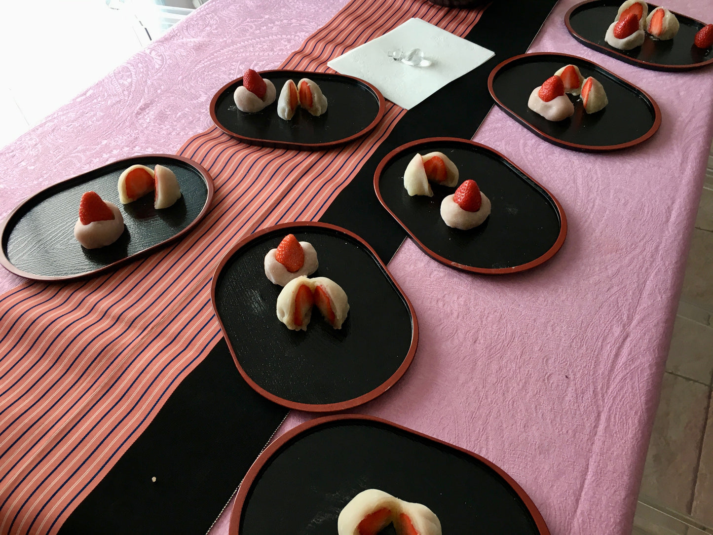 Atelier de pâtisserie japonaise  avec cérémonie du thé japonais