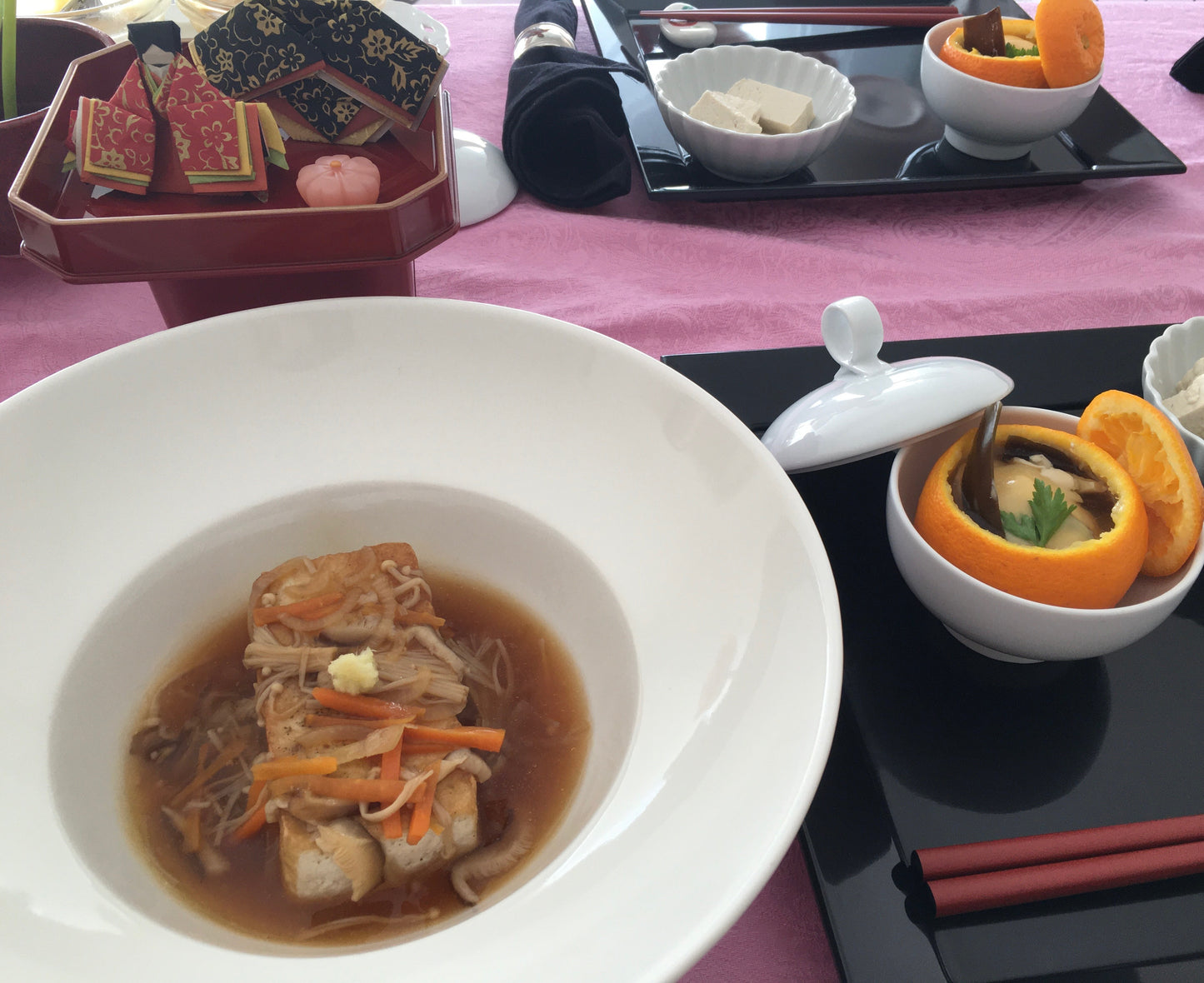 Atelier de cuisine végétalienne  japonaise