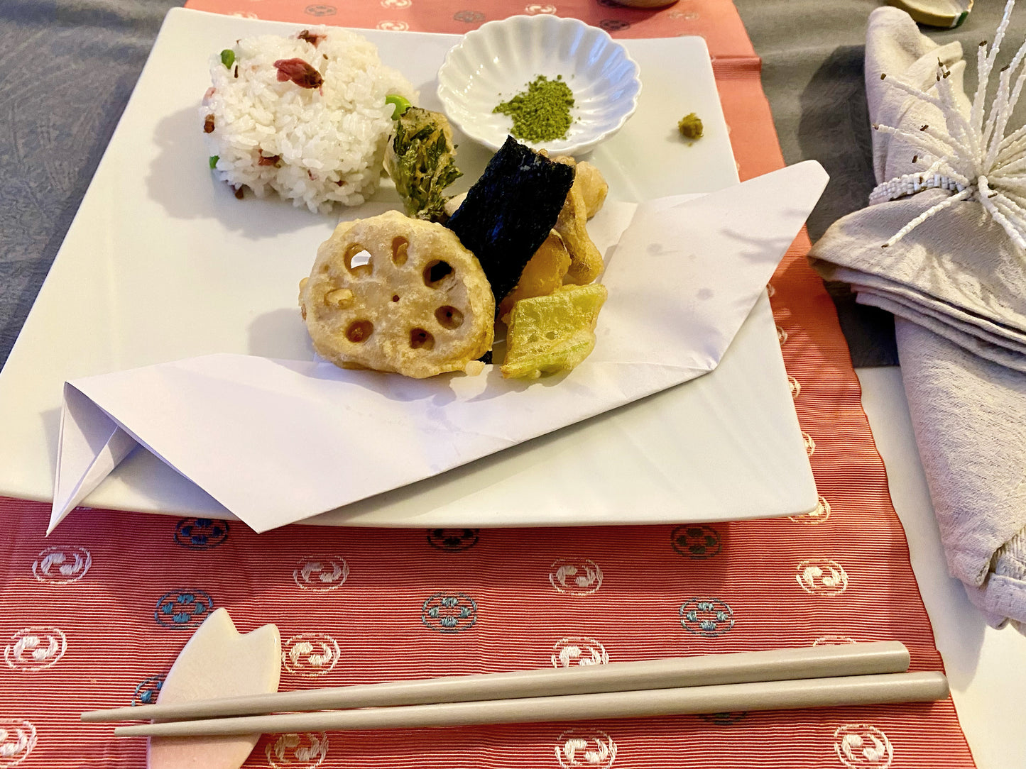 Atelier de cuisine végétalienne  japonaise